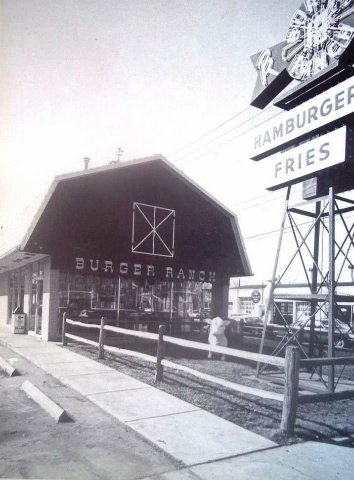 Burger Ranch - Vintage Photo Of Owosso Location